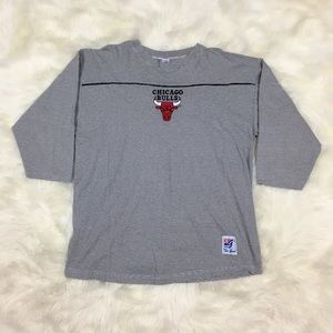 90s Chicago Bulls The Game 3/4 Sleeve Tee